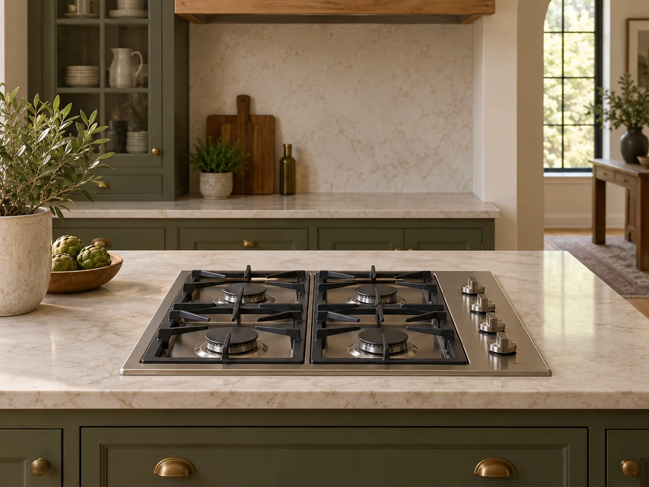 Illustration of Monogram cooktop