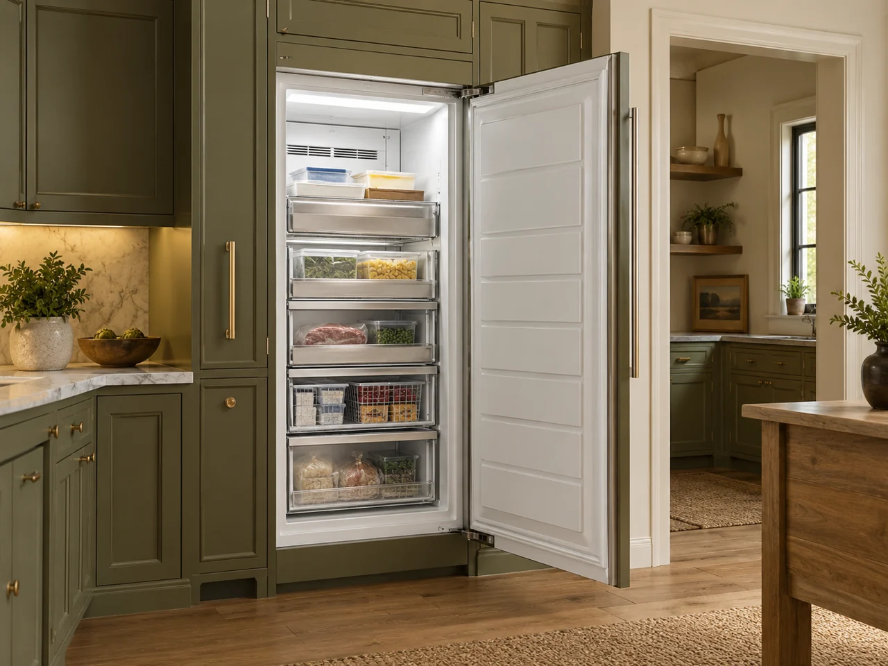 Illustration of Monogram freezer