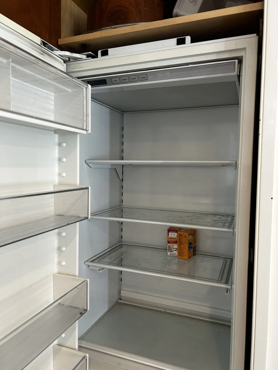 Sub-Zero refrigerator from the owner’s work archive