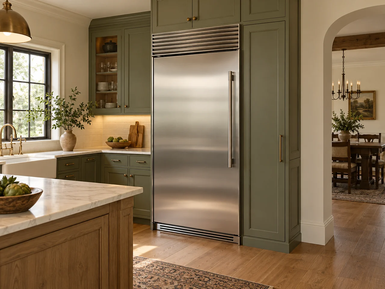Illustration of Viking refrigerator